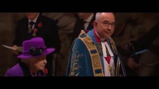 Thou Whose Almighty Word Hymn Westminster Abbey Armistice Centenary with Lyrics [upl. by Chapa535]