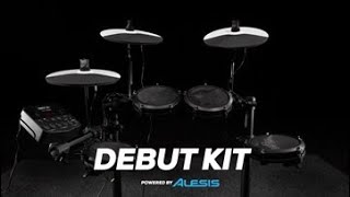 Alesis Debut Electronic Drum Kit  Gear4music Overview [upl. by Doolittle]