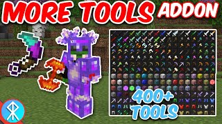 MORE TOOLS Addon  BedrockMCPEXbox Minecraft [upl. by Esteban235]