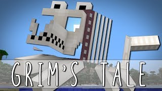 GRIMS TALE  How I Met Grim The Skeleton Dog  Minecraft [upl. by Elodea928]