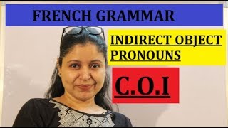 Indirect Object Pronouns  Les Pronoms COI [upl. by Neelear]