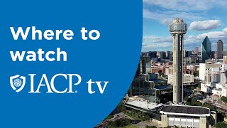 IACP TV  Where to Watch [upl. by Og]