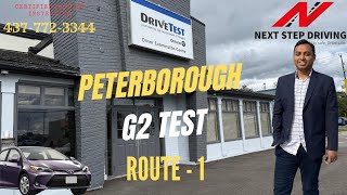 Peterborough G2 Test route 1  New Location October 2024 [upl. by Nivag]