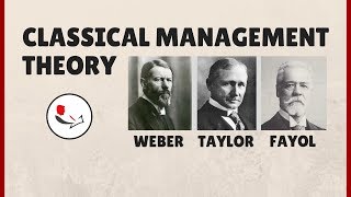 Classical Management Theory [upl. by Innavoeg]