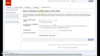 Wells Fargo Online Banking Login  wwwwellsfargocom [upl. by Ahsenhoj53]