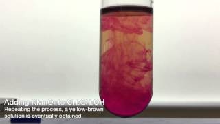 Oxidation of Ethanol to Ethanoic Acid [upl. by Ethelind883]