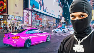 MOST WANTED DRIVERS TAKEOVER TIMES SQUARE [upl. by Schriever]