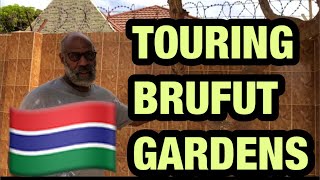 Walking Around Subdivision Brufut Gardens in The Gambia [upl. by Bran]