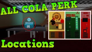 EVERY Cola Perk Roblox Endless Survival Survive And Kill The Killers In Area 51 [upl. by Aikar]