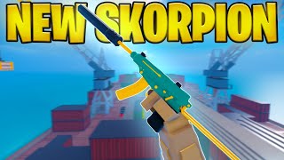 The NEW SKORPION REVAMP in Bad Business Roblox [upl. by Karlie]