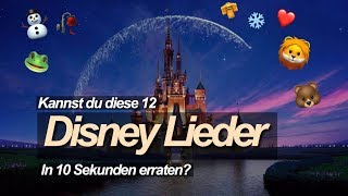 Kannst du diese Disney Lieder in 10 Sekunden erraten [upl. by Narahs]