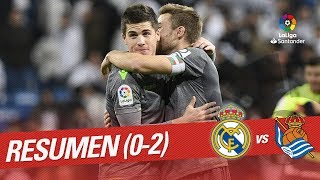 Resumen de Real Madrid vs Real Sociedad 02 [upl. by Alcott]