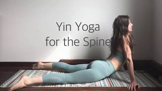 Yin Yoga for a Healthy Spine  Full Sequence [upl. by Dianemarie916]