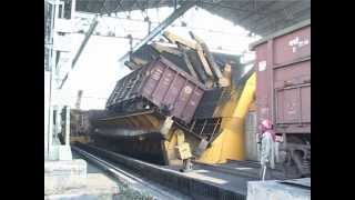 Best Video for Wagon tippler Automatic wagon unloading operation [upl. by Menell]