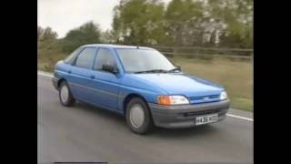 Old Top Gear 1990  Ford Escort [upl. by Mercorr]