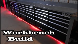 Ultimate Workbench Build CRAFTSMAN Toolboxes [upl. by Cart396]