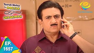 Taarak Mehta Ka Ooltah Chashmah  Episode 1657  Full Episode [upl. by Reese]