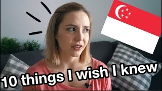 10 Things I wish I knew before moving to Singapore  Expat living [upl. by Weibel515]