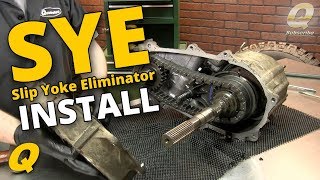 How to Install a Slip Yoke Eliminator and Driveshaft for a Jeep Wrangler TJ [upl. by Yerak642]