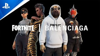 Fortnite x Balenciaga  PS5 PS4 [upl. by Anileba]