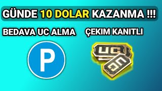 GÜNDE 10 DOLAR KAZANMA   BEDAVA UC ALMA [upl. by Timotheus781]