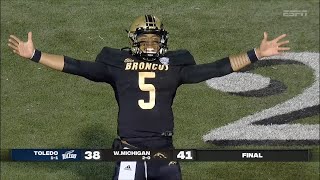 Onside Kick amp Fake Spike lead to a wild comeback for Western Michigan a breakdown [upl. by Urbanna]