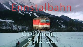 Führerstandsmitfahrt Ennstalbahn Gröbming  Selzthal  Cab Ride ÖBB 1144 [upl. by Abekam]