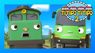 TITIPO S2 Full Compilation l Train Cartoons For Kids  Titipo the Little Train l TITIPO TITIPO 2 [upl. by Alisander628]