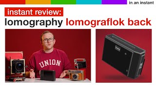 Lomography LomoGraflok 4x5 Instant Back Instant Review [upl. by Ardussi]