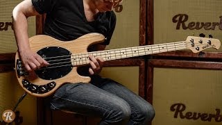 Music Man StingRay 4String Bass Demo  Reverb Demo [upl. by Sochor]