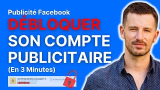 Pubs Facebook  Débloquer son compte publicitaire en 3 minutes 2023 [upl. by Minnaminnie]