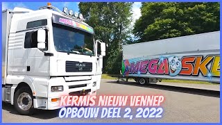 Kermis Nieuw Vennep Opbouw Deel 2 2022 [upl. by Aehsan]