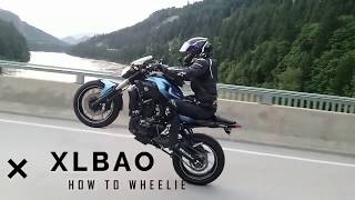 Learn to Wheelie Clutch Up  Beginners Guide [upl. by Aihsenor94]