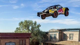 Bryce Menzies Sets World Record Launches Truck 379 Feet [upl. by Leamhsi774]