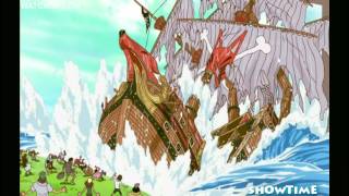 One piece  Zoro gets lost and destroys a ship HD [upl. by Mikol645]