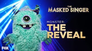 The Monster Is Revealed  Season 1 Ep 10  THE MASKED SINGER [upl. by Rodman]