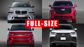 Top 7 LUXURY FULLSIZE SUVS 2022 [upl. by Ellita]