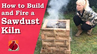 Building and Firing a Sawdust Kiln [upl. by Sorrows1]