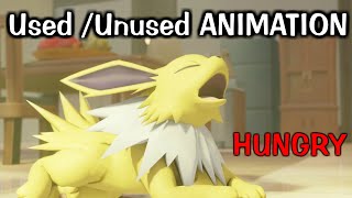 All Jolteon animation from Pokemon Main Game [upl. by Anastasie]