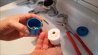 Wasserhahn reparieren und entkalken Einhebelmischer How to repair a water tap Tap washer [upl. by Izaak]