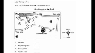 IELTS Listening practice Map labeling [upl. by Akkim234]