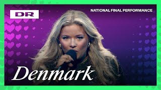 Sissal  Hallucination  Denmark 🇩🇰  National Final Performance  Eurovision2025 [upl. by Nevyar]