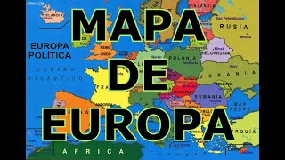 MAPA DE EUROPA [upl. by Asilav]