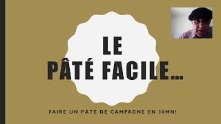 Pâté campagne maison en bocaux recette facile  Retrouvons nous pour un atelier Wecandoo [upl. by Gargan231]