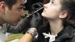 Getting my Septum Pierced  Vlog [upl. by Nautna]