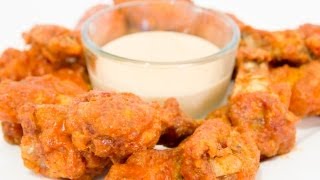 How To Make Buffalo Wings  Video Recipe [upl. by Worrell]