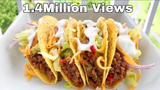 HOW TO MAKE BEEF TACOS  BEST BEEF TACOS [upl. by Nnylaehs]