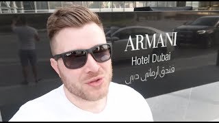 WHATS IT LIKE TO STAY IN THE BURJ KHALIFA  Armani Hotel [upl. by Stafford]