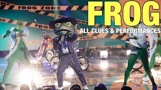 The Masked Singer Frog All Clues Performances amp Reveal [upl. by Onairelav]