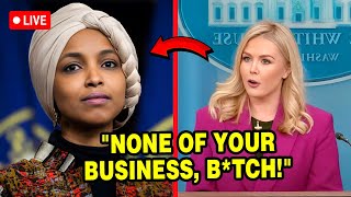 Karoline Leavitt DESTROYS Ilhan Omar on Live TV AGAIN [upl. by Castara]